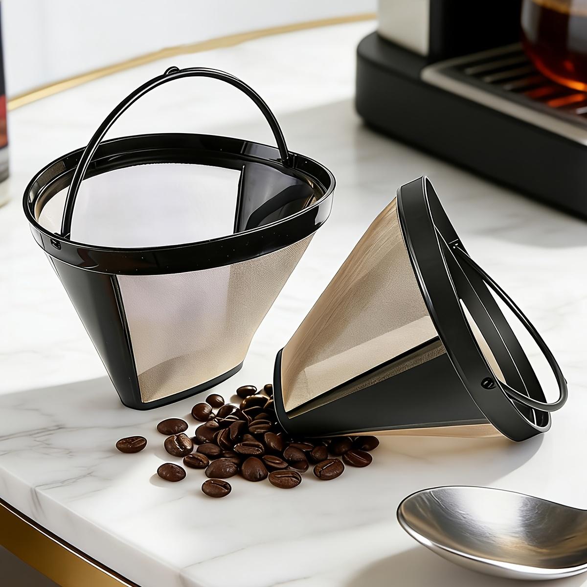 Coffee Equipment Pour Over - 커피 필터, 영구 재사용 가능, 콘
