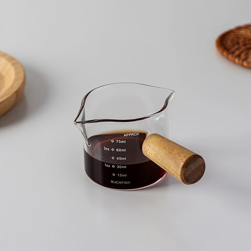 더블 푸어 주둥이 내열성 유리 측정 컵, 커피 컵, 높 - Espresso Shot Glass 리뷰 및 가격