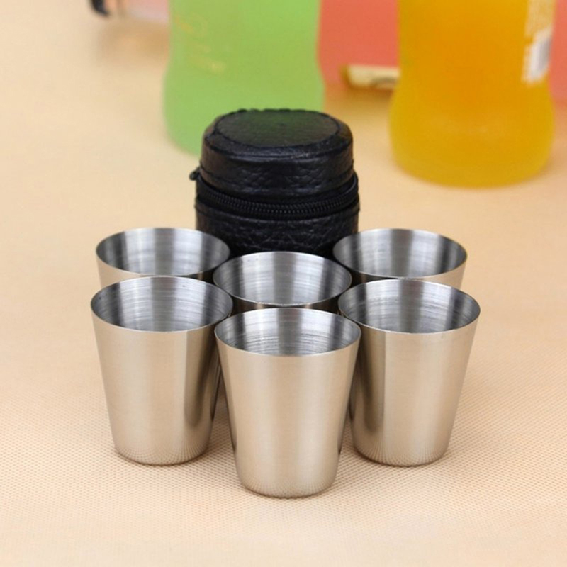 4/6Pcs 스테인레스 스틸 컵 미니 샷 유리 맥주 컵 - Espresso Shot Glass 리뷰 및 가격