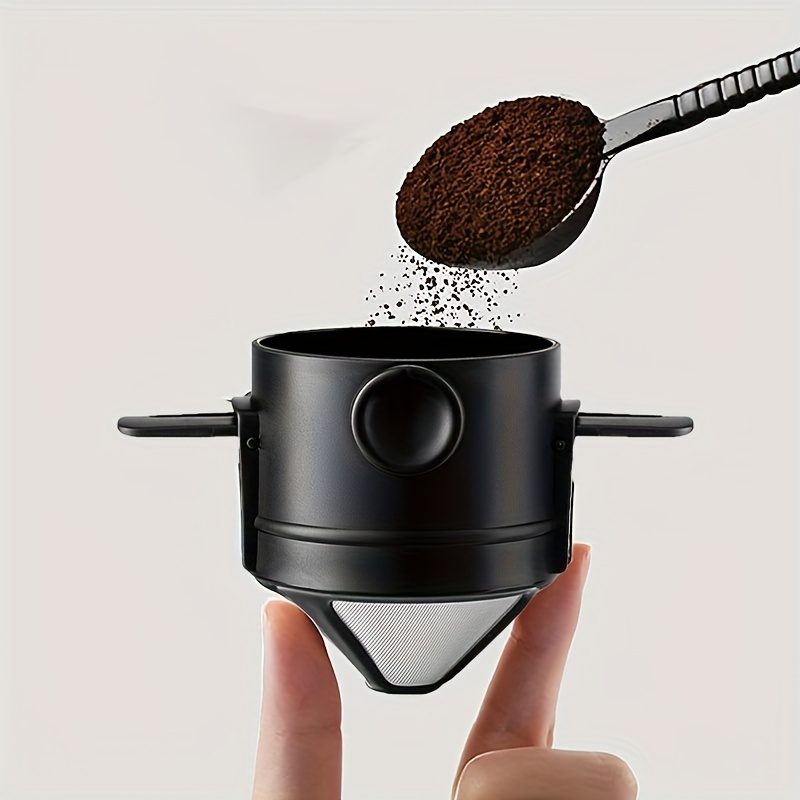 커피 필터 컵 휴대용 재사용 가능한 커피 메이커 필터  - Coffee Equipment For Camping 리뷰 및 가격